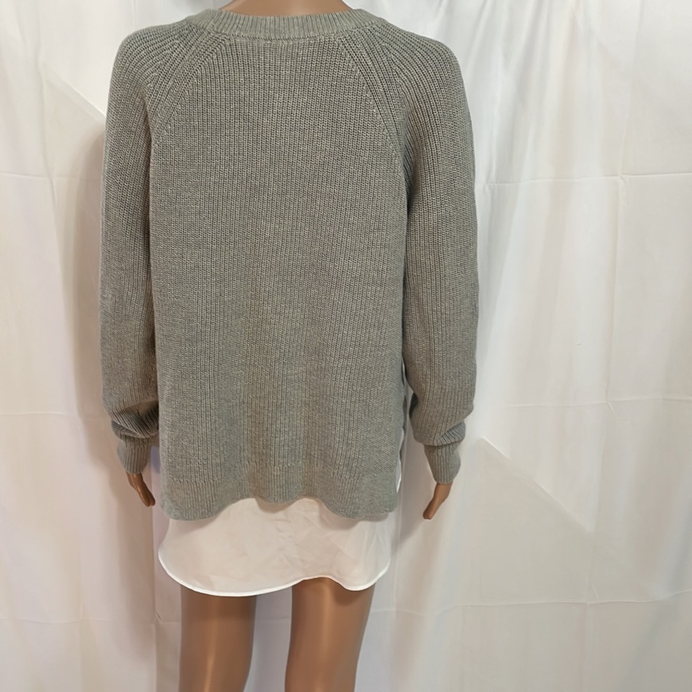 Lauren Ralph Lauren Layered Cable-Knit Sweater - Picture 8 of 8
